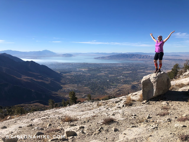 Hiking to Lake Hardy, Lone Peak Wilderness