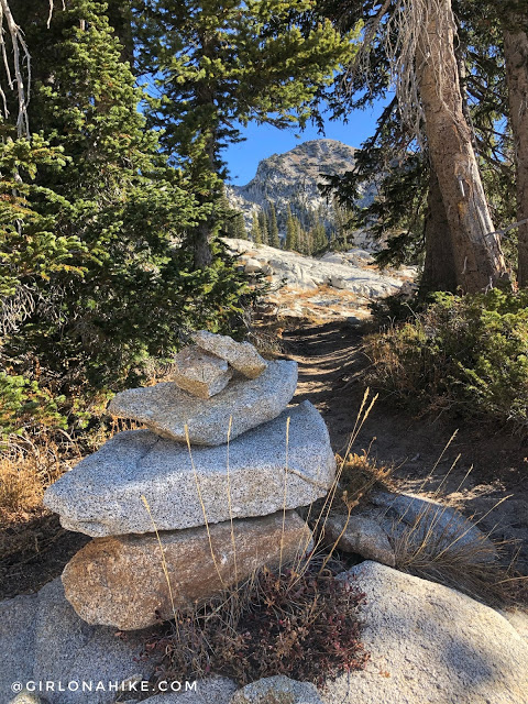 Hiking to Lake Hardy, Lone Peak Wilderness