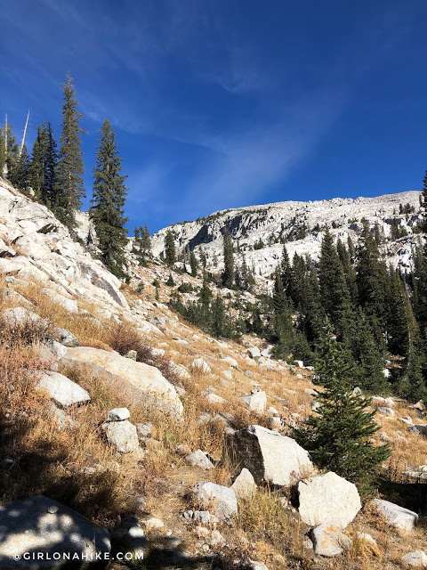 Hiking to Lake Hardy, Lone Peak Wilderness