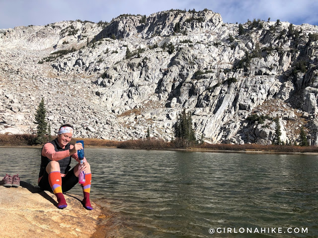 Hiking to Lake Hardy, Lone Peak Wilderness