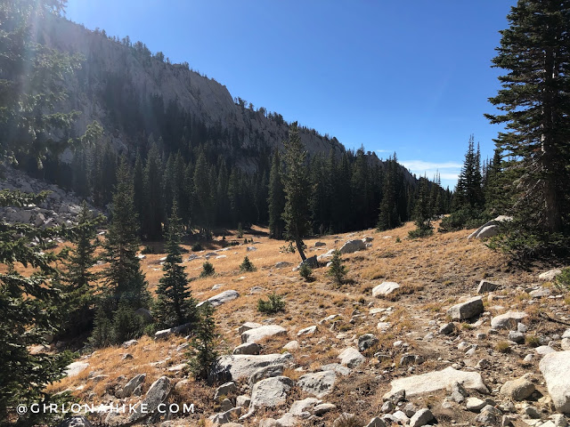 Hiking to Lake Hardy, Lone Peak Wilderness