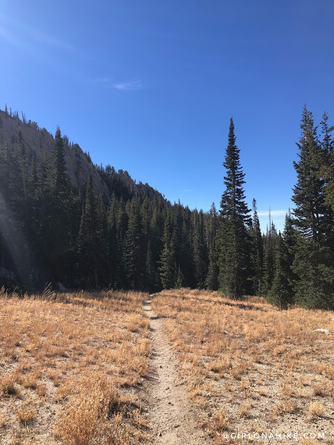 Hiking to Lake Hardy, Lone Peak Wilderness