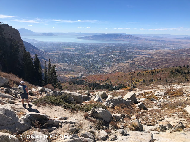 Hiking to Lake Hardy, Lone Peak Wilderness