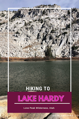 Hiking to Lake Hardy, Lone Peak Wilderness