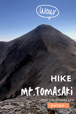 Hiking to Mt.Tomasaki, LaSal Mountains