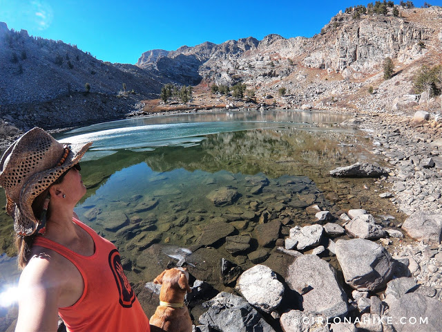 Hiking to Smith Lake via Angel Lake Trail, Nevada