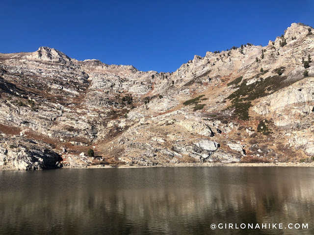 Hiking to Smith Lake via Angel Lake Trail, Nevada