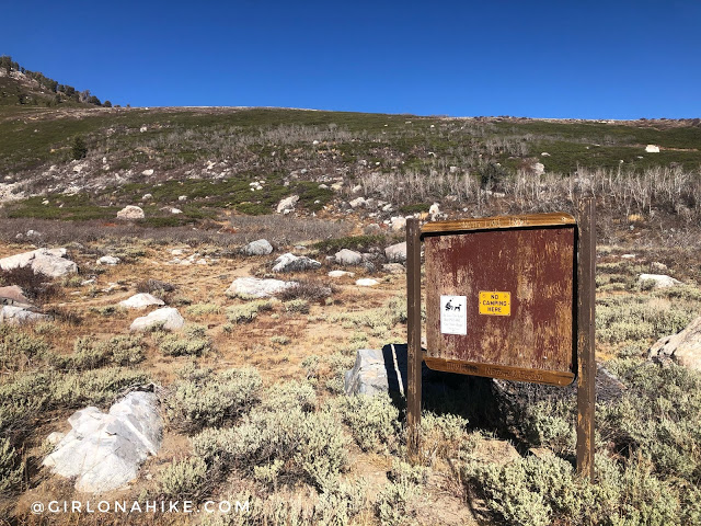 Hiking to Smith Lake via Angel Lake Trail, Nevada