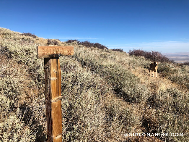 Hiking to Smith Lake via Angel Lake Trail, Nevada