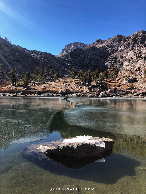 Hiking to Smith Lake via Angel Lake Trail, Nevada