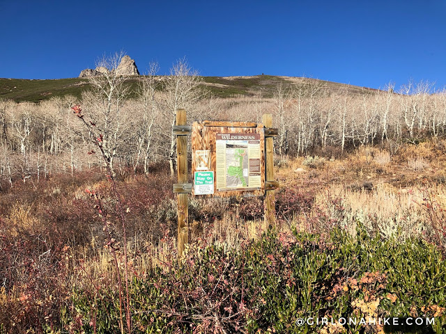 Hiking to Winchell Lake, Nevada