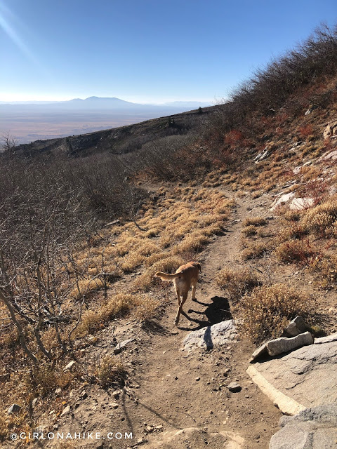 Hiking to Winchell Lake, Nevada