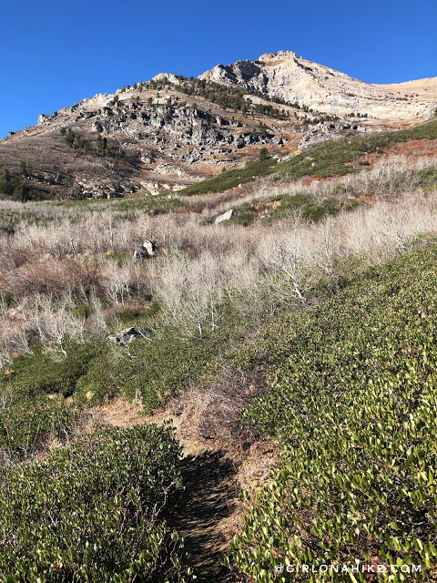 Hiking to Winchell Lake, Nevada