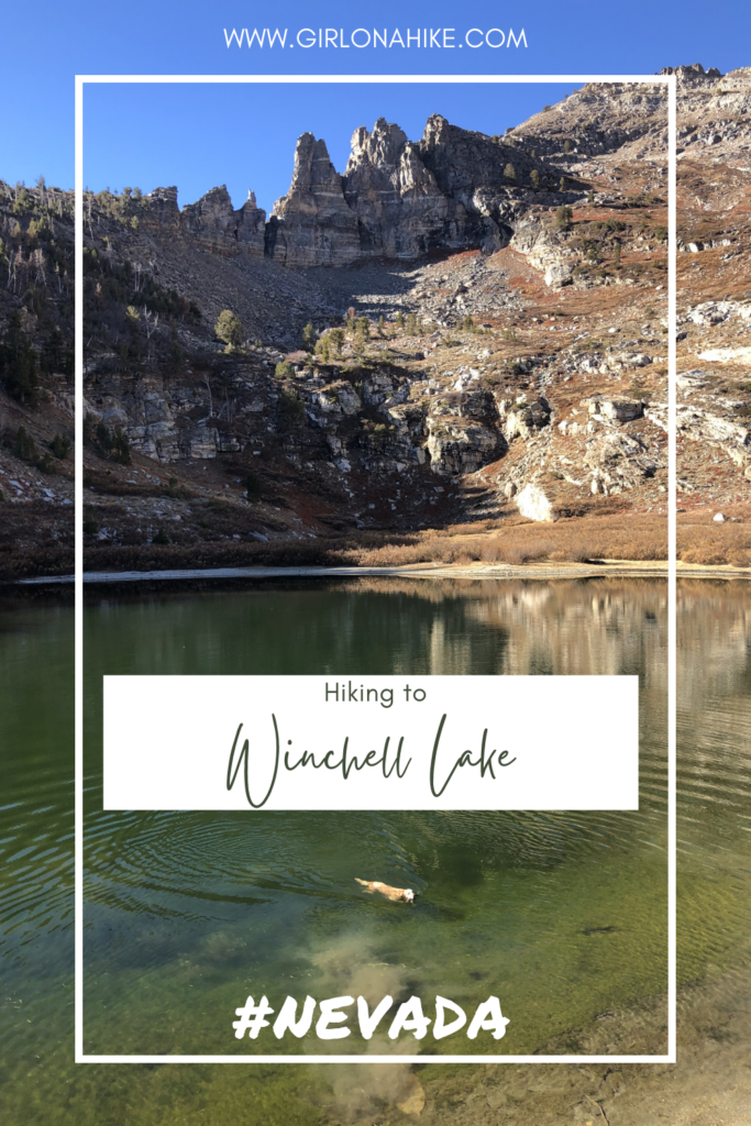 Hiking to Winchell Lake, Nevada