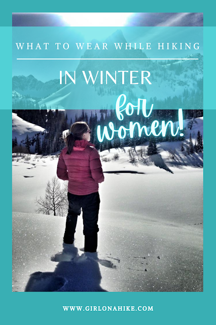 What to Wear while Hiking in Winter - For Women!