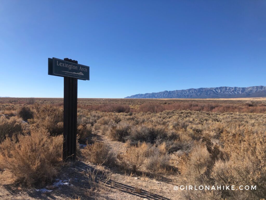 Hike to Lexington Arch, Nevada