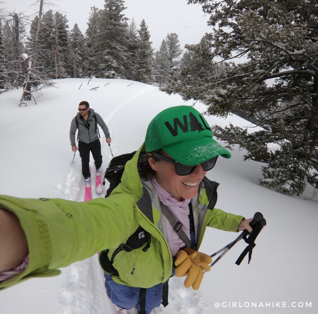 Lodging at the Yur-Treat in Idaho + Backcountry Skiing!