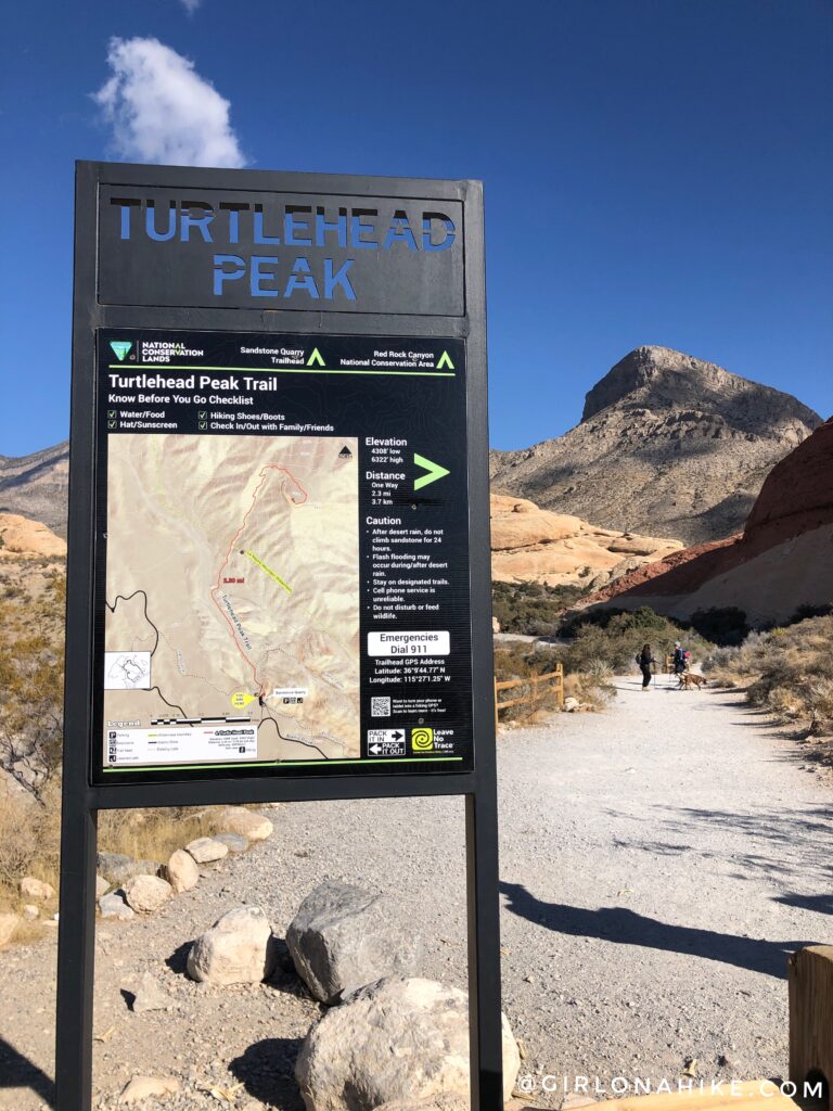 Hiking to Turtlehead Peak, Red Rock Canyon National Conservation Area