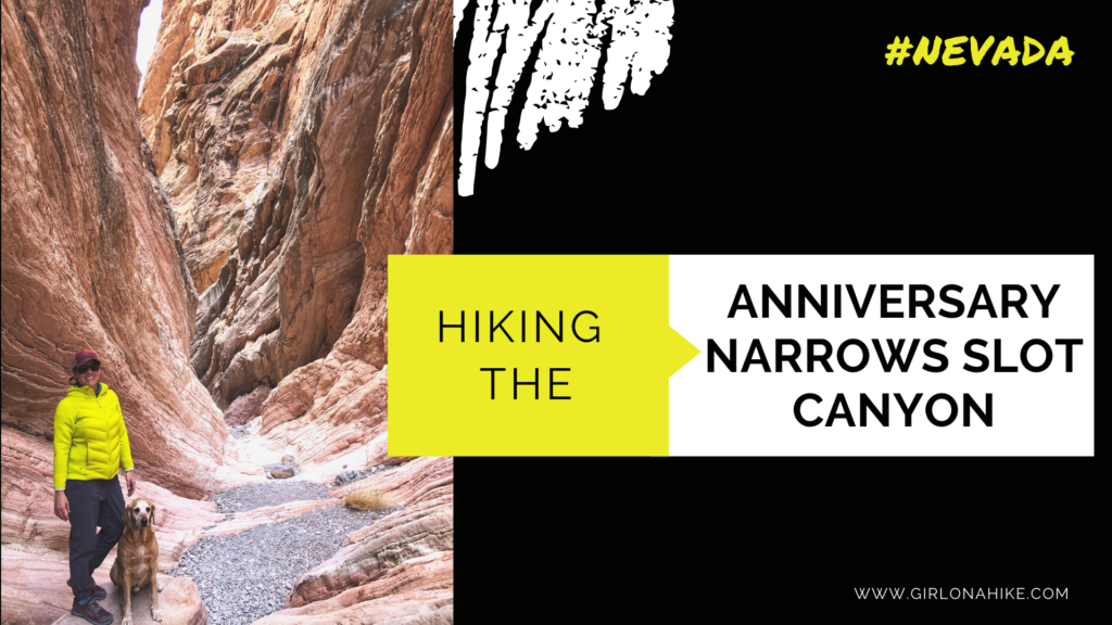 Hiking the Anniversary Narrows Slot Canyon, Nevada