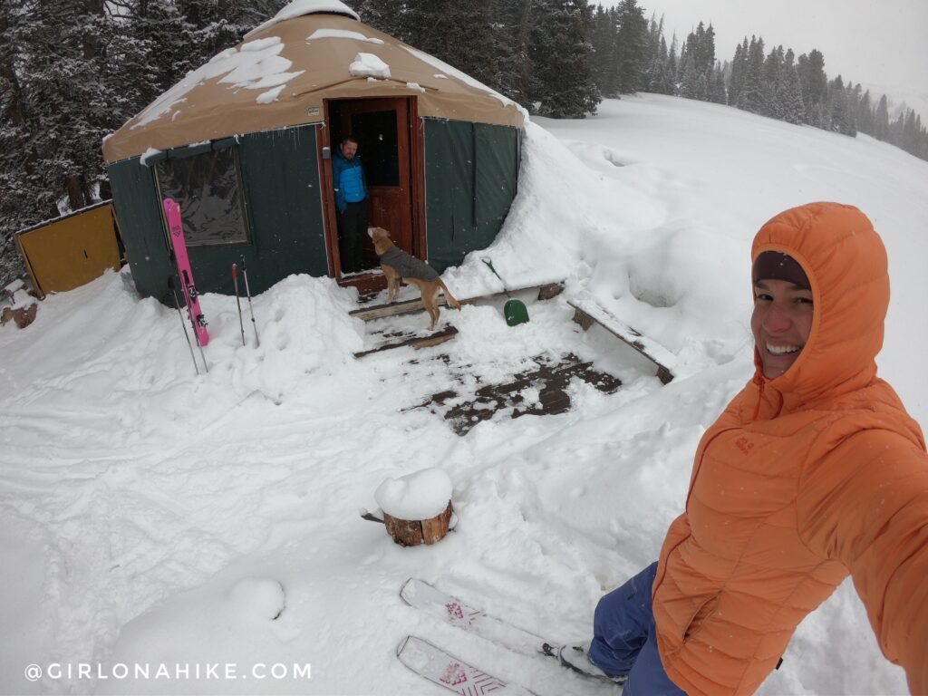 Lodging at the Geyser Pass Yurt, Backcountry Skiing Geyser Pass