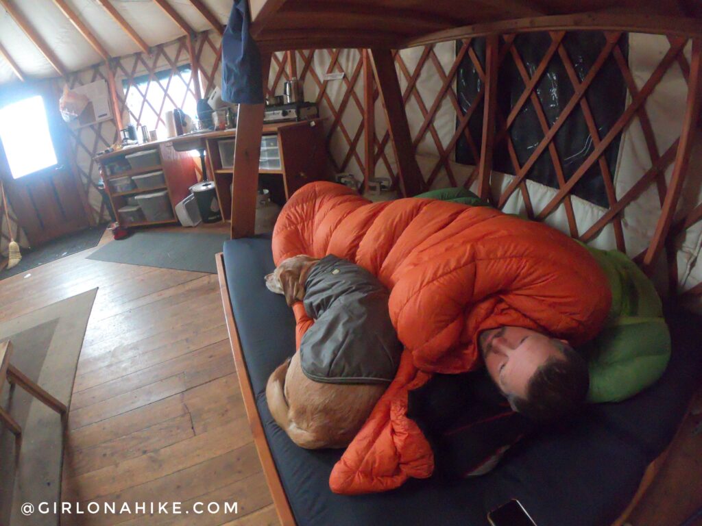 Lodging at the Geyser Pass Yurt, Backcountry Skiing Geyser Pass