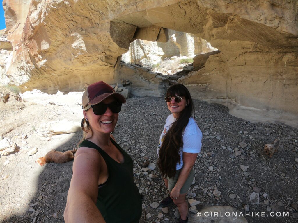 Hiking to Wiregrass Canyon Arch, Lake Powell