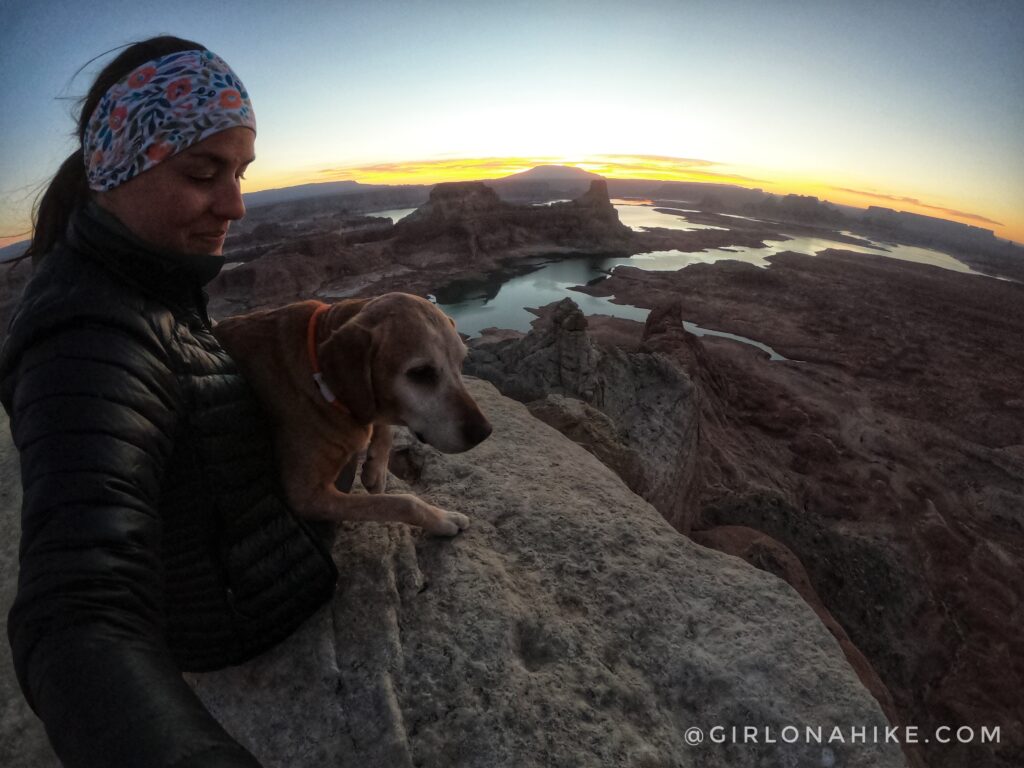 Visiting Alstrom Point, Lake Powell