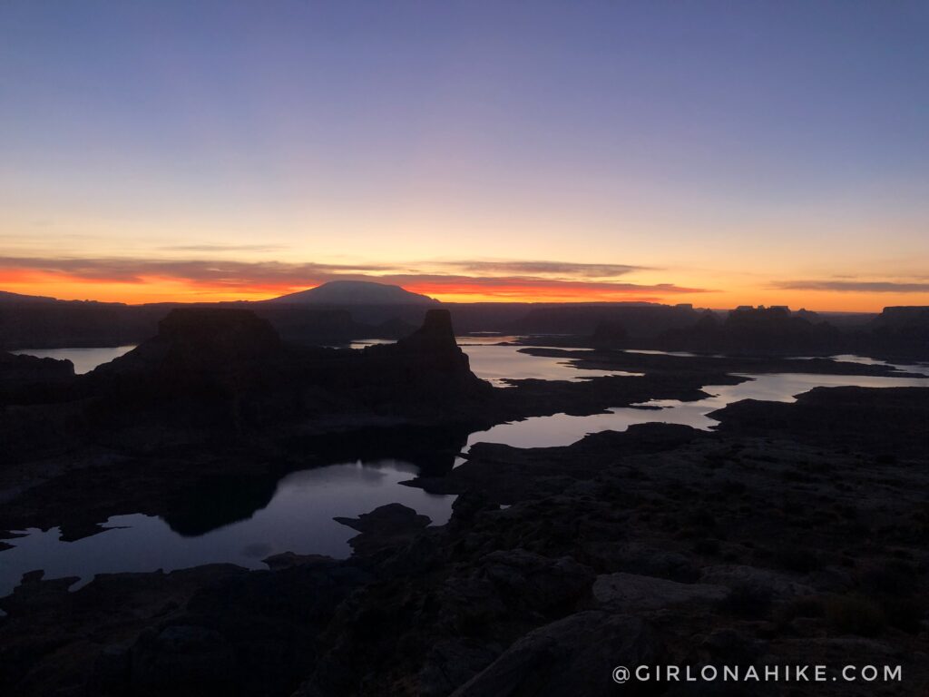 Visiting Alstrom Point, Lake Powell