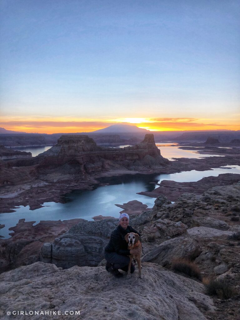 Visiting Alstrom Point, Lake Powell