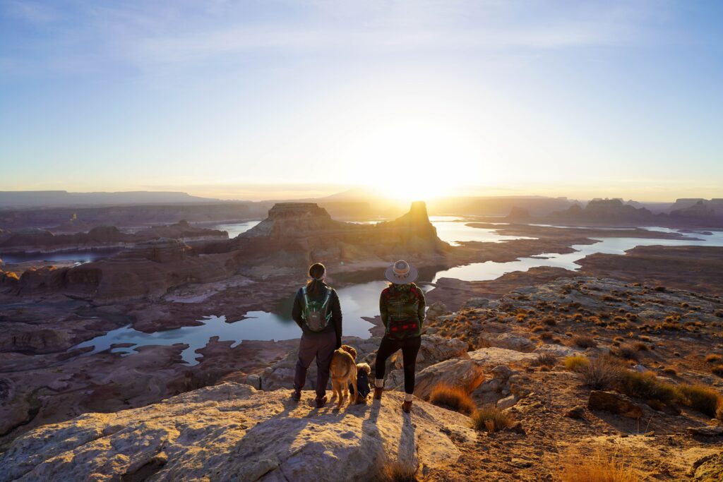 Visiting Alstrom Point, Lake Powell