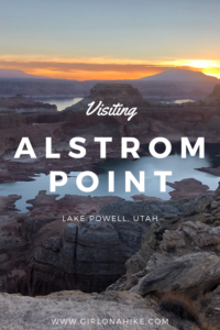 Visiting Alstrom Point, Lake Powell