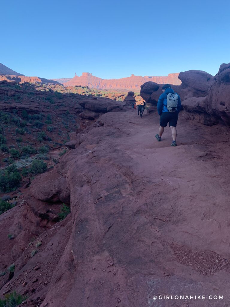 Hiking The Fisher Towers, Moab