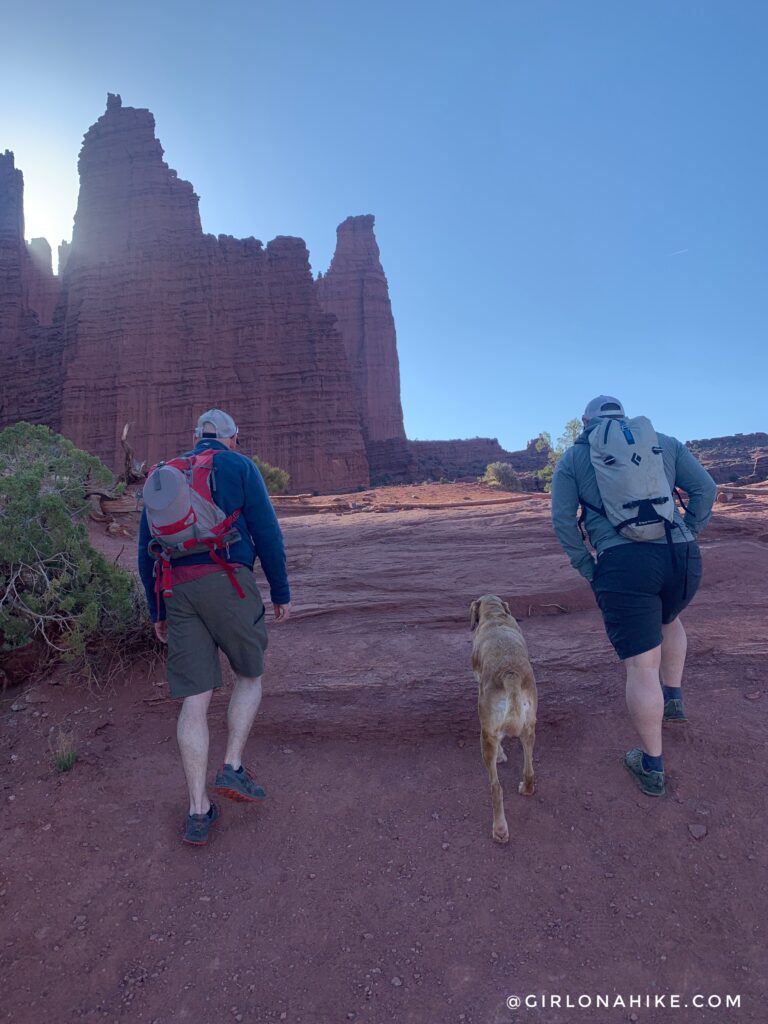 Hiking The Fisher Towers, Moab