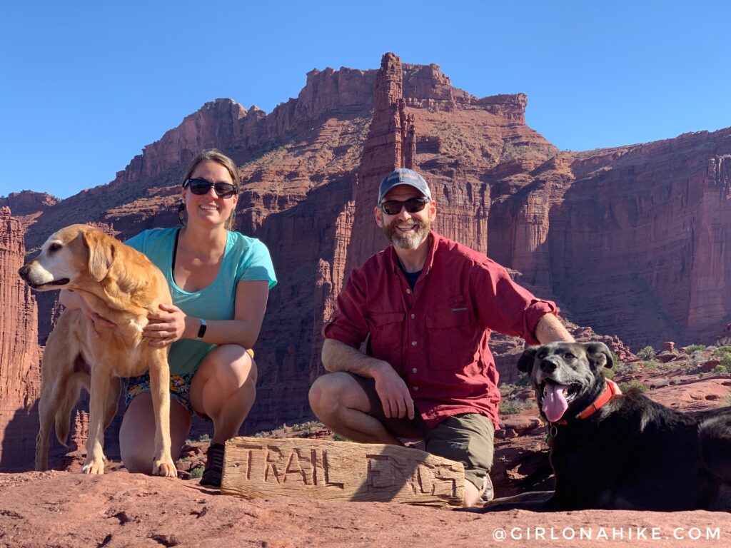 Hiking The Fisher Towers, Moab