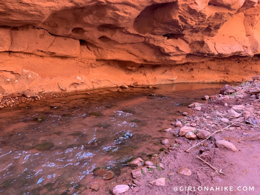 Hiking Mary Jane Slot Canyon, Moab