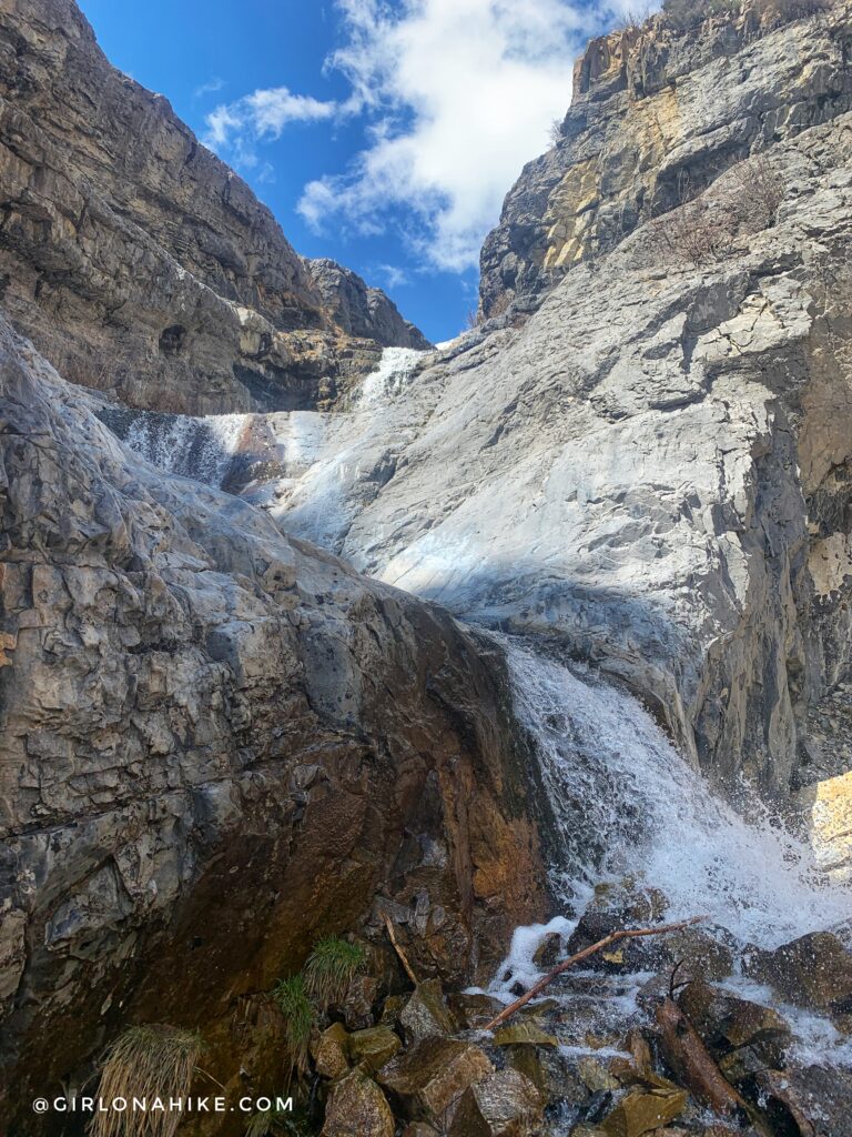 Hiking to Lost Creek Falls, Provo Canyon