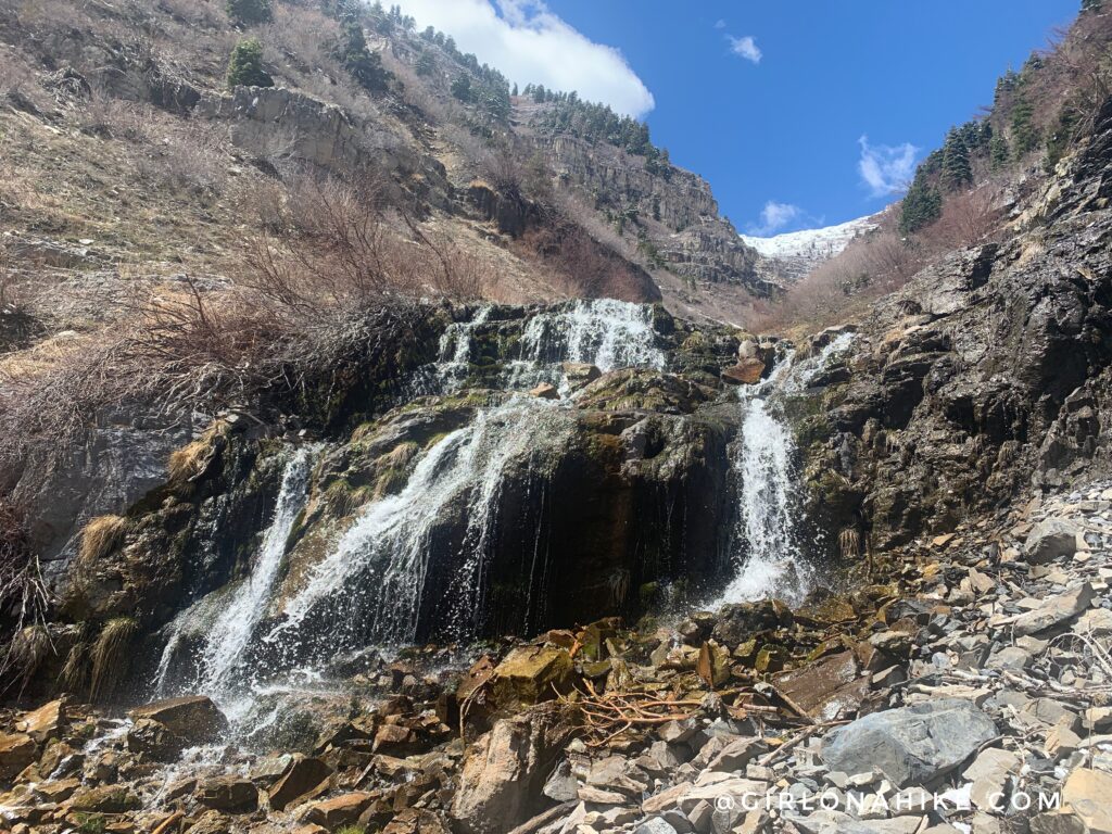 Hiking to Lost Creek Falls, Provo Canyon