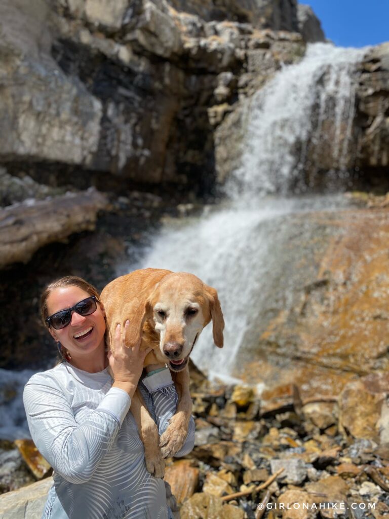 Hiking to Lost Creek Falls, Provo Canyon