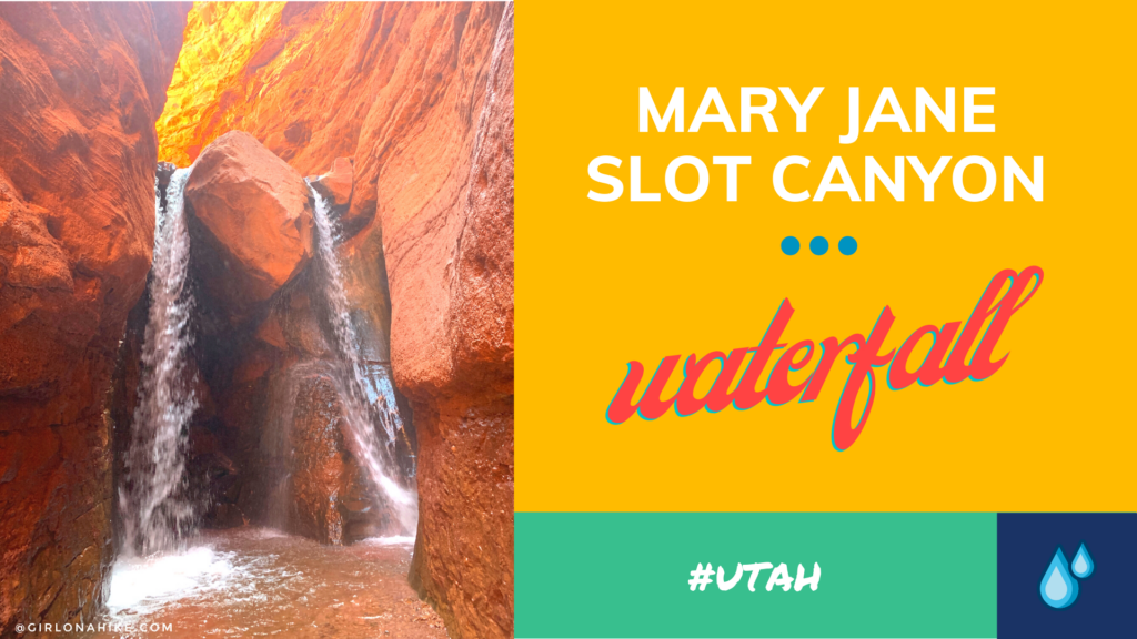 Hiking Mary Jane Slot Canyon, Moab