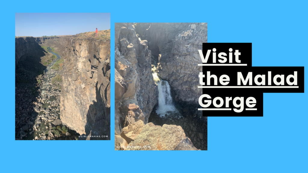 The 6 Best Things to do in Twin Falls, Idaho, Visit Malad Gorge