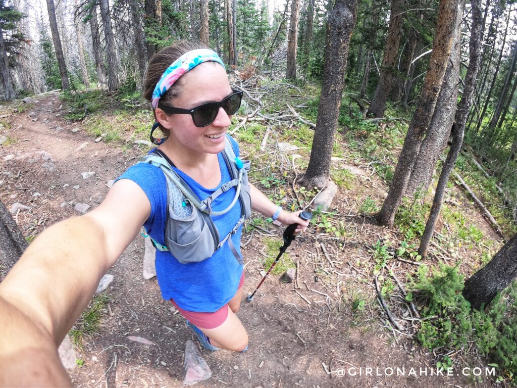  This trail is officially called The Whiskey Trail, which leads to Bourbon Lake.