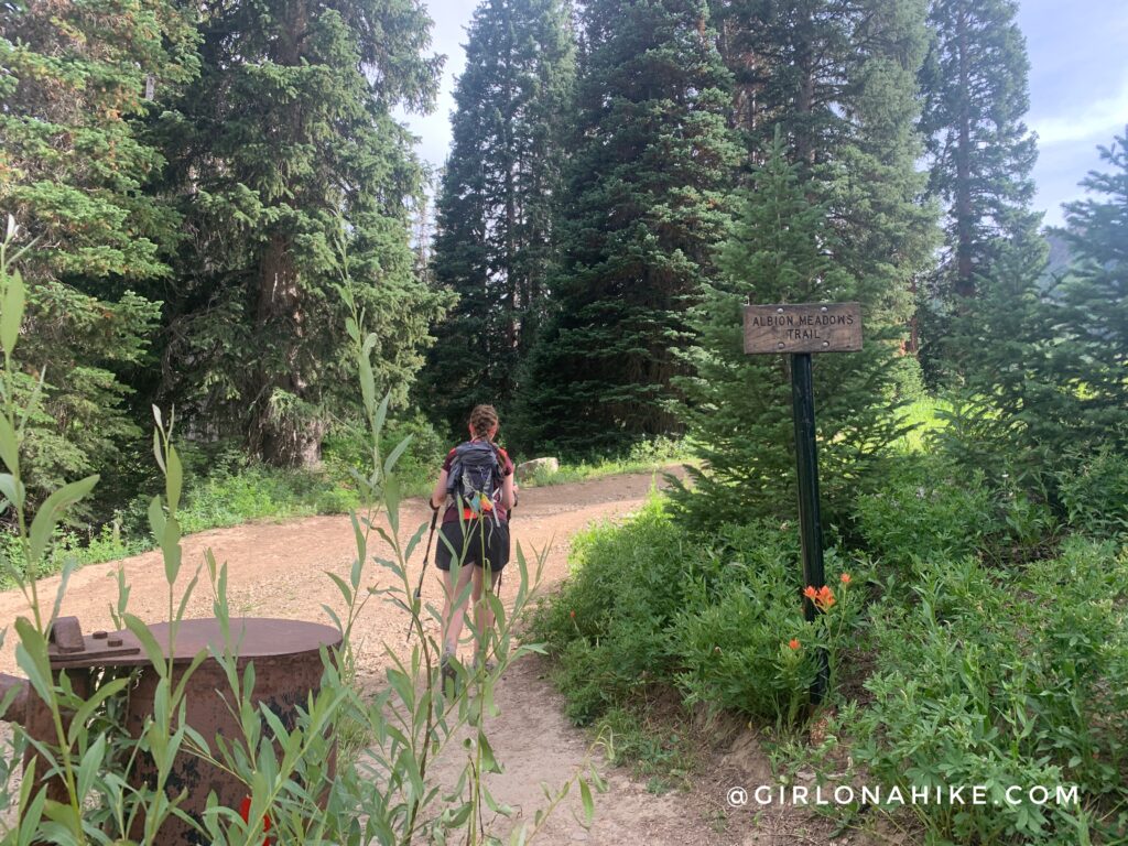 Hiking to Sunset Peak via Catherine Pass