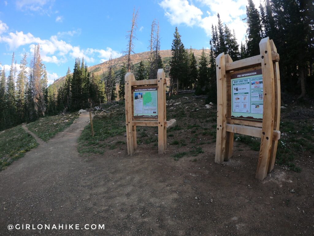 Hiking to Bald Mountain, Uintas