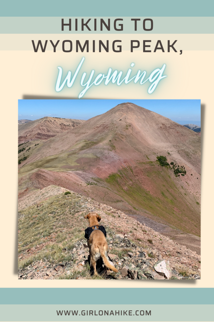  Hiking to Wyoming Peak, Wyoming Mountain Range