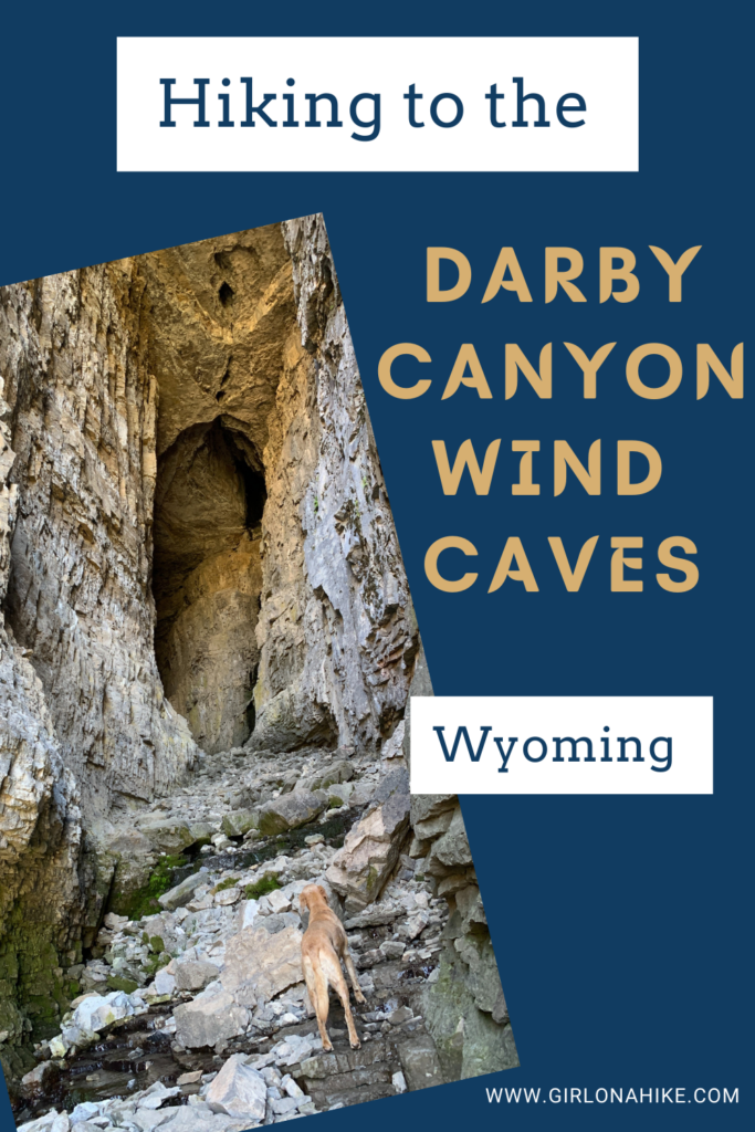 Hiking to the Darby Canyon Wind Caves, Wyoming