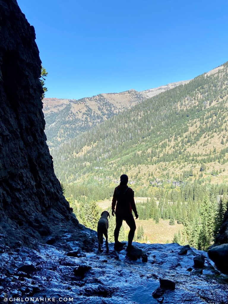 Hiking to the Darby Canyon Wind Caves, Wyoming