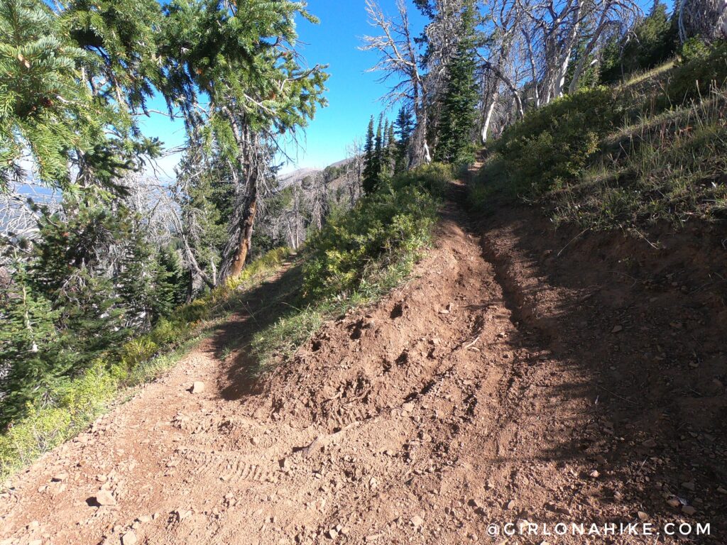 Hiking to Wyoming Peak, Wyoming Mountain Range