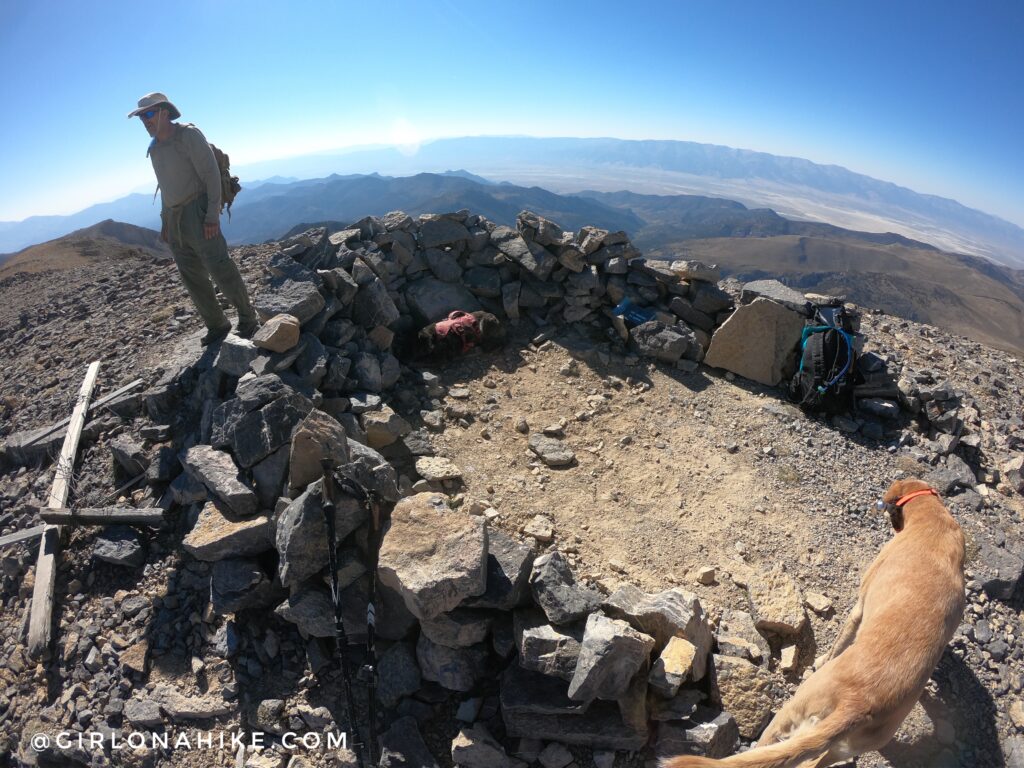 Hiking Mt.Moriah, Nevada