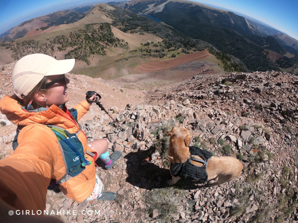 Hiking to Wyoming Peak, Wyoming Mountain Range