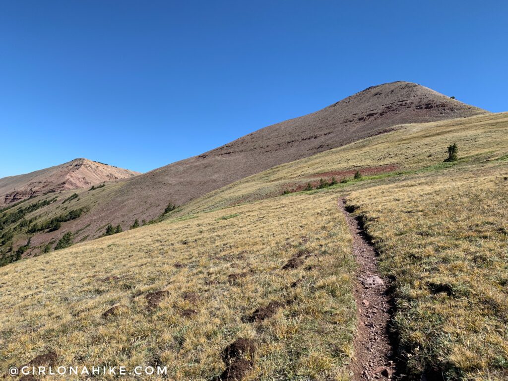 Hiking to Wyoming Peak, Wyoming Mountain Range